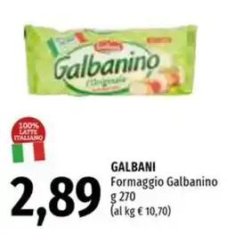 Emi Supermercati Formaggio Galbanino offerta