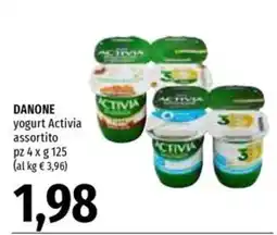 Emi Supermercati yogurt Activia assortito offerta