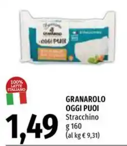 Emi Supermercati Granarolo oggi puoi Stracchino offerta
