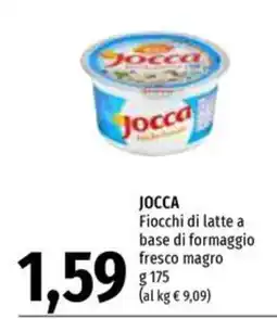 Emi Supermercati Jocca Fiocchi di latte a base di formaggio fresco magro offerta