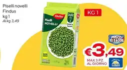 MAX Supermercati Piselli novelli Findus offerta