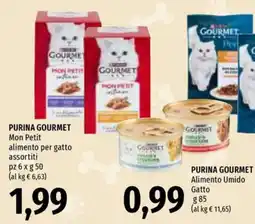 Emi Supermercati Purina Gourmet Mon Petit alimento per gatto offerta