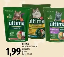 Emi Supermercati Ultima Croccantini Gatto offerta