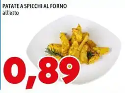 MEGA Patate a spicchi al forno offerta