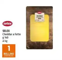 Emi Supermercati Selex Cheddar a Fette offerta