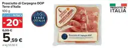 Carrefour Iper Prosciutto di Carpegna DOP Terre d'Italia offerta