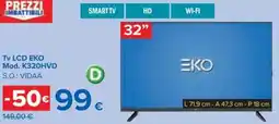 Carrefour Iper Tv LCD EKO offerta