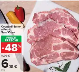 Carrefour Iper Coppa di Suino Senz’Osso offerta