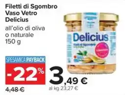 Carrefour Iper Filetti di Sgombro Delicius offerta