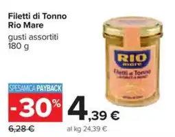 Carrefour Iper Filetti di Tonno Rio Mare offerta