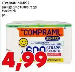 MEGA Comprami sempre asciugatutto offerta