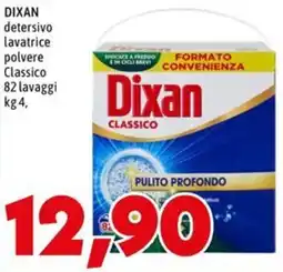 MEGA Dixan detergente lavatrice polvere Classico offerta