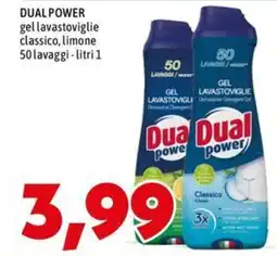 MEGA Dual power gel lavastoviglie classico offerta