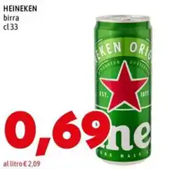 MEGA Heineken birra offerta
