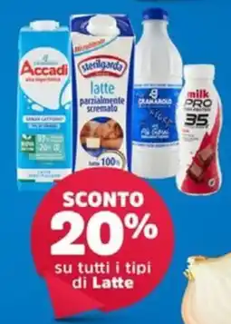 MAX Supermercati Latte offerta