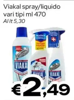 MAX Supermercati Viakal spray/liquido offerta