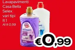 MAX Supermercati Lavapavimenti Casa Bella Selex offerta