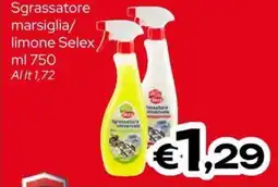 MAX Supermercati Sgrassatore universale Selex offerta