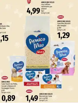 Emi Supermercati Amico Mio riso soffiato sottovuoto per animali offerta