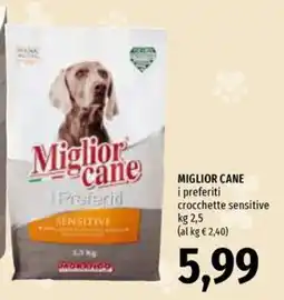 Emi Supermercati Miglior cane i preferiti crocchette sensitive offerta