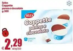 Elite Selex Coppette panna e cioccolato offerta