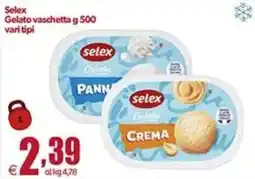 Elite Selex Gelato vaschetta offerta