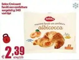 Elite Selex Croissant farciti con confettura albicocca offerta