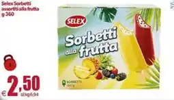 Elite Selex Sorbetti alla frutta offerta