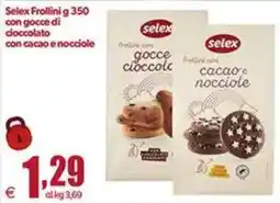 Elite Selex Frollini con gocce di cioccolato offerta