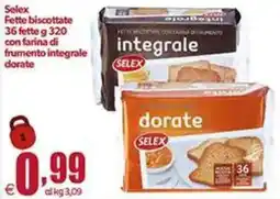 Elite Fette biscottate Selex offerta