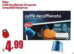 Elite Caffè decaffeinato Selex offerta