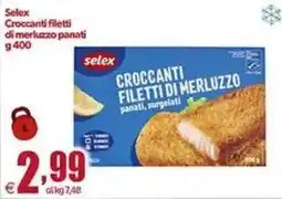 Elite Selex Croccanti filetti di merluzzo panati offerta
