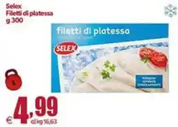 Elite Filetti di platessa Selex offerta
