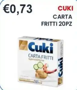 Caramico Cuki carta fritti offerta