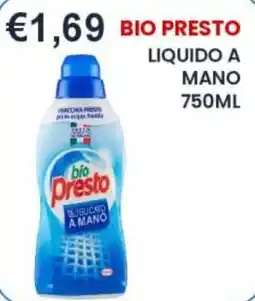 Caramico Bio Presto liquido a mano offerta