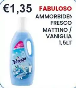 Caramico Fabuloso ammorbidente fresco mattino / vaniglia offerta