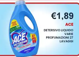 Caramico Ace detersivo liquido offerta