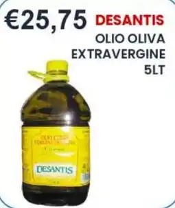 Caramico Olio oliva extravergine Desantis offerta