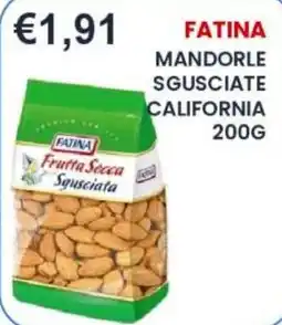 Caramico Fatina mandorle sgusciate california offerta