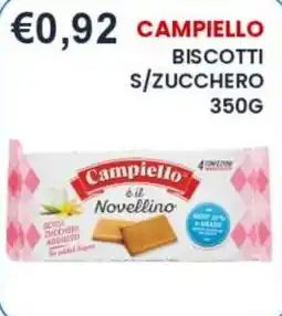 Caramico Campiello biscotti s/zucchero offerta