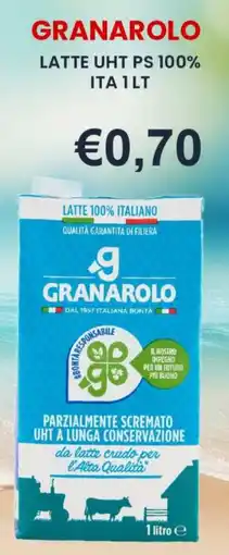 Caramico Granarolo latte UHT PS 100% offerta