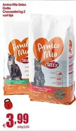 Elite Amico Mio Selex Gatto Croccantini offerta