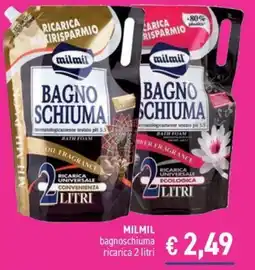Determarket Milmil bagnoschiuma offerta
