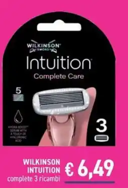 Determarket Wilkinson Intuition complete offerta