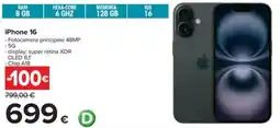 Carrefour Iper iPhone 16 offerta
