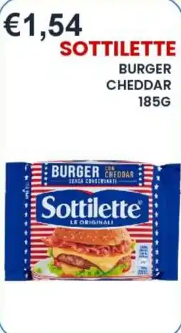 Caramico Sottilette burger con cheddar offerta