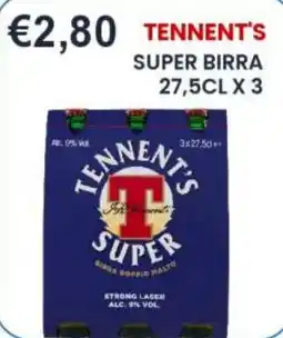 Caramico Tennent's Super Birra offerta