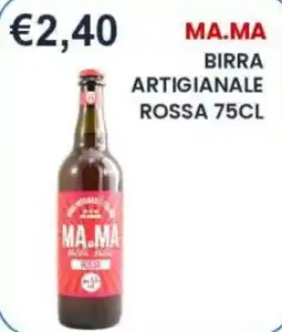 Caramico MA.MA Birra Artigianale Rossa offerta