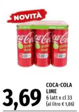 Emi Supermercati Coca-Cola Lime offerta