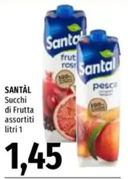 Emi Supermercati Santàl Succhi di Frutta assortiti offerta